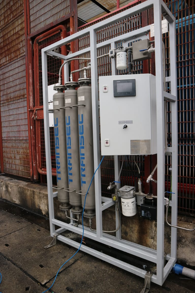 TRANSEC - Online Moisture Monitoring & Drying Solution